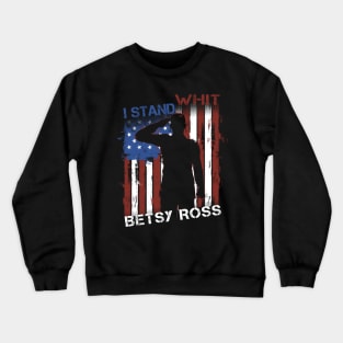 Betsy Ross Flag Crewneck Sweatshirt